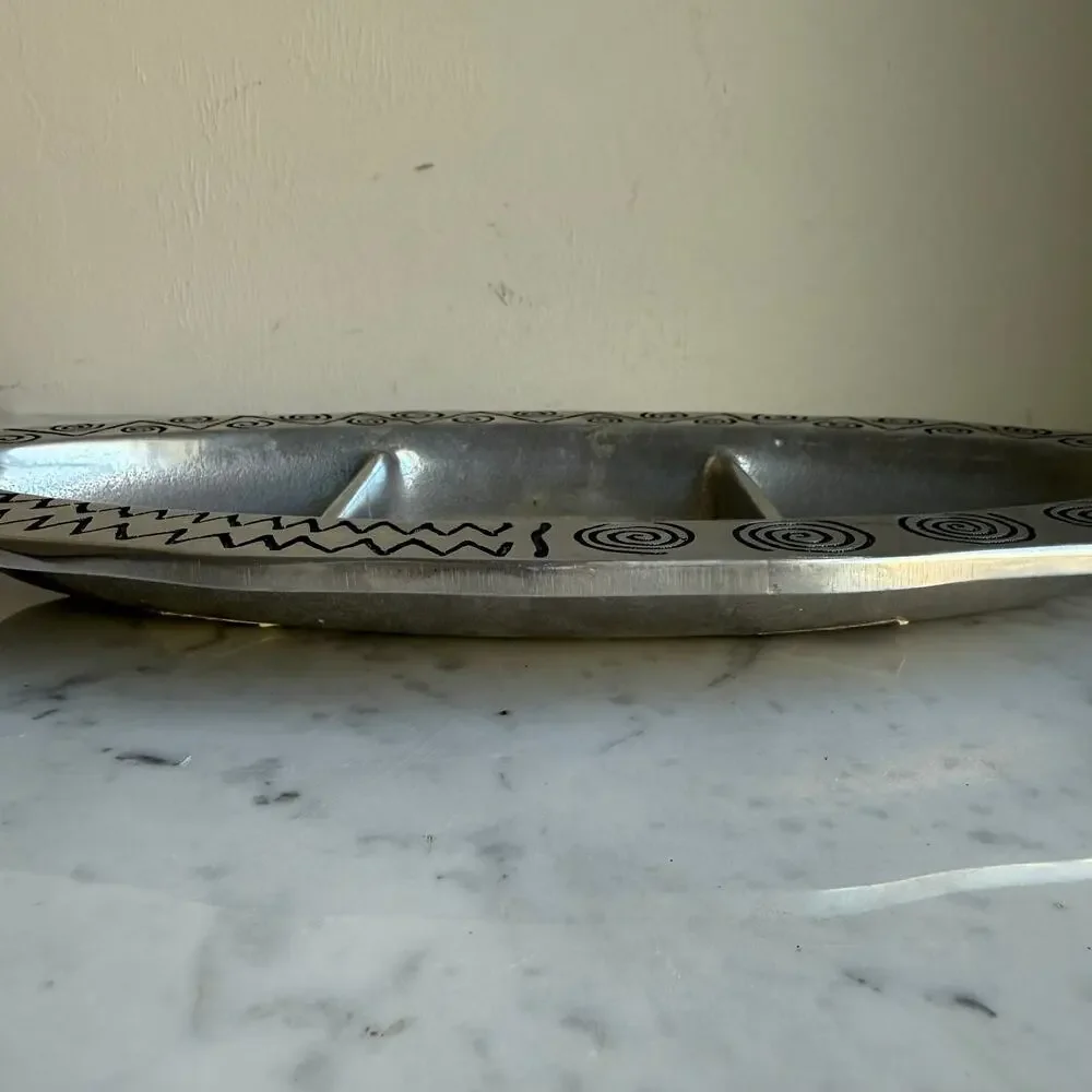 Wilton Armetale Divided Serving Tray 13.5